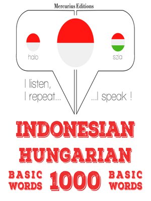 cover image of 1000 kata-kata penting di Hungaria